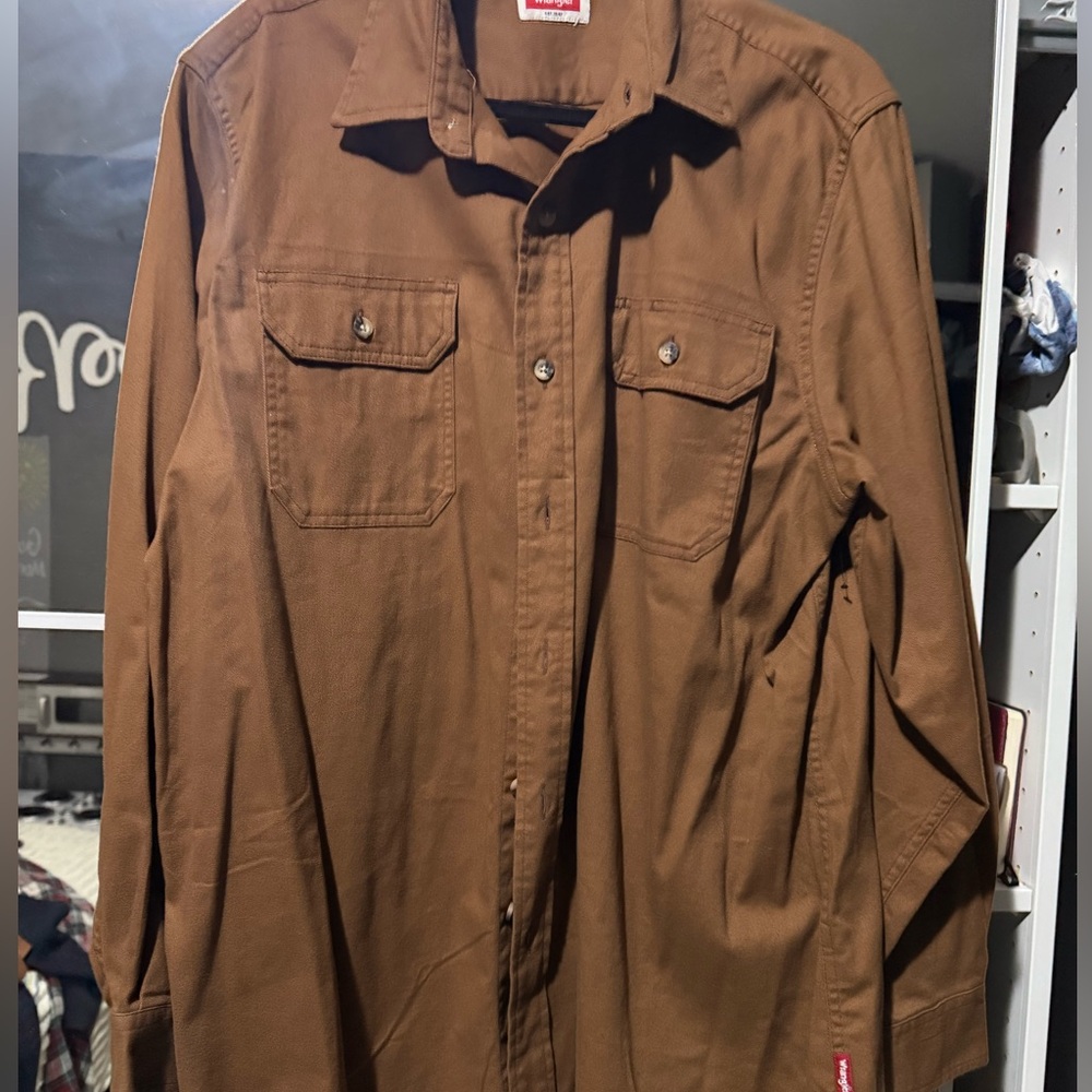 Brown short sleeve shirt brand new